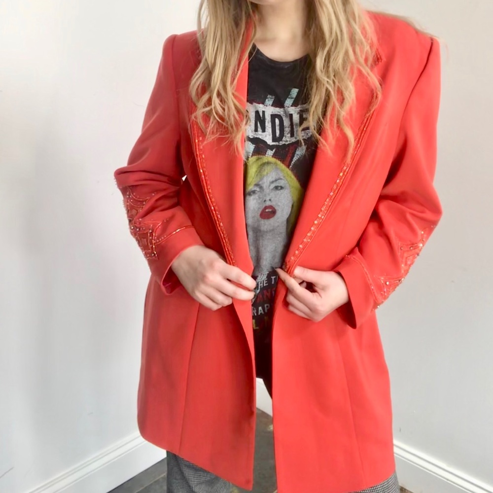 Vintage Embellished Blazer
